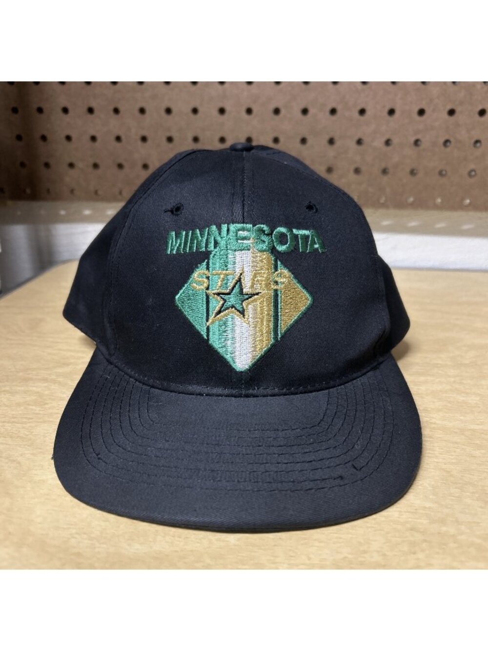 Minnesota Stars American Needle NHL CCM Black Snapback Hat